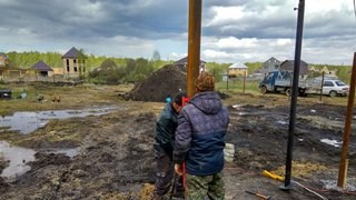 Заказать монтаж винтовых свай в Брянск - цена под ключ с доставкой от 1862 шт